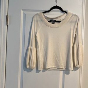 Per se ivory cotton sweater